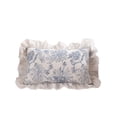 thumbnail image 2 of XYAIYT Soft Ruffled Throw Pillow Cover for Living Room Sofa and Bedroom Elegant Hidden Zipper Design Easy to Insert and Machine Washable Decorative Cushion Cover(White,Tpye5), 2 of 6