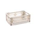 thumbnail image 3 of Feltree Desktop Folding Storage Basket Kitchen Household Refrigerator Industrial Style Coffee Corner Sundry Organising Basket Stackable Small Size, 3 of 8