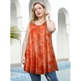 thumbnail image 1 of LARACE Plus Size Tank Tops for Women Sleevelss Tunic Casual Summer Clothes Swing Shirts, 1 of 5