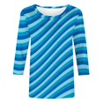 thumbnail image 4 of Ovzne Robes pour Femmes 2025 Robe de Plage Nouvelle Robe Élégante pour Dames à Manches Courtes Robe Patchwork Robe de Vacances à Manches Courtes Liquidation, 4 of 5