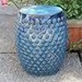 thumbnail image 3 of Bombay Drum Ceramic Garden Stool, 3 of 3