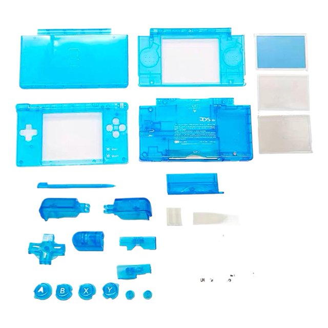 NDSL Full Replacement Housing Shell Screen Lens Buttons for Nintendo DS Lite