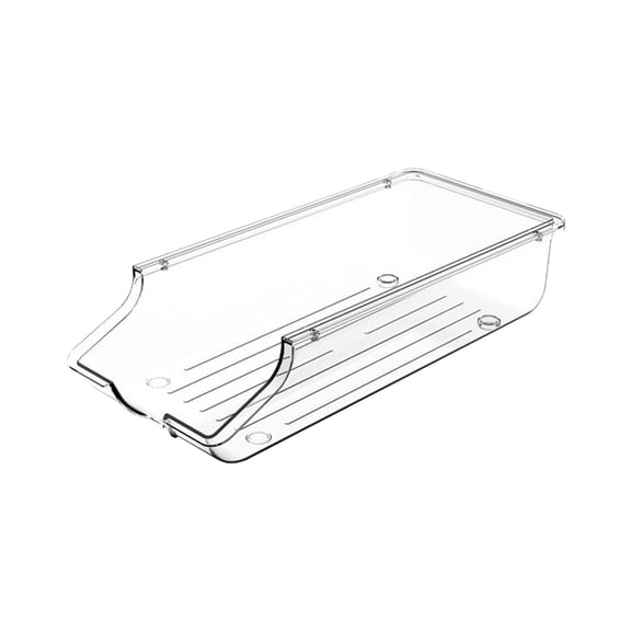 Meitianfacai Boîte de Rangement pour Boissons de Réfrigérateur Japonais, Qualité Alimentaire, Double Support de Rangement pour Canettes de Bière, Rangement de Tri pour Cuisine