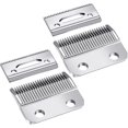 thumbnail image 1 of Adjustable Clippers Blades, 2 Hole Hair Trimmer Replacement Blade(2set, Silver), 1 of 5
