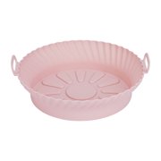 Dvkptbk Air Fryer Liners Reusable Air-Fryer Silicone Baking Pan Air-Fryer Silicone Pad Air-Fryer Lined 8.5 Inch Air Fryer Accessories on Clearance