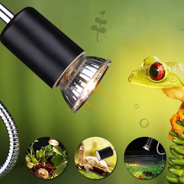 360 Degrees Adjustable Temperature Rotating Reptile Lamp Stand, Reptile Lamp Holder, For Reptile Lamp Holder US Plug 110V