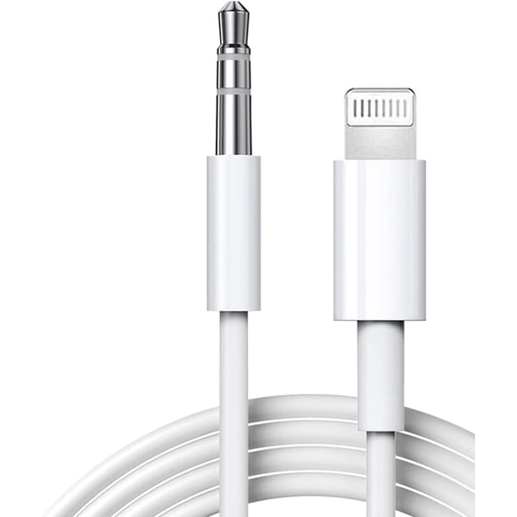 LAICAIW [Apple MFi Certified] Aux Cord for iPhone, 3.3ft Lightning to 3.5 mm Headphone Jack Adapter Male Aux Stereo Audio Cable for iPhone 14/13/12/11/SE/XS/XR/X 8 7 6 5, iPad/Home Stereo/Headphone/S