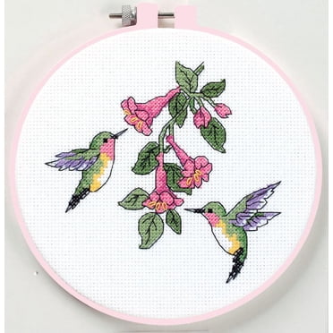 Hummingbird Duo Counted Cross Stitch Kit by Dimensions