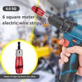 thumbnail image 1 of TopLLC Cable Wire Stripper And Aluminum Alloy Cable Twisting Stripping Tool With Wrench Portable Power Drill Wire Stripper Cutter Tool Screwdriver Hand Drill, 1 of 2