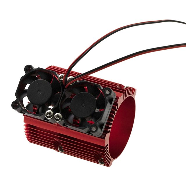 Moteur Universel RC à Double Vitesse 40-43 mm pour Rouge