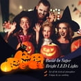 thumbnail image 3 of Costway Halloween 7.5 FT Inflatable Pumpkin Combo Decoration w/ Witch Black Cat, 3 of 9