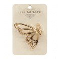 thumbnail image 1 of Illuminate 1pc Gold Butterfly Claw Clip, 1 of 1
