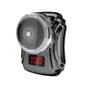 Razor électrique pour hommes,Mini Rasoir électrique portatif pour hommes USB Remboursé Mini ShaverMen Cadeau de la fête des Pères