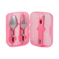 thumbnail image 2 of Cool Gear Slider Cutlery Set - Travel Fork, Knife, Spoon, 2 of 7