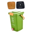 thumbnail image 2 of GROWTH TANK Kitchen Compost Bucket Thickened Handle Stronger Load Bearing Modern Garbage Can L, 2 of 9