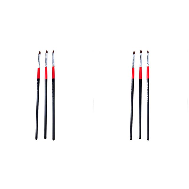 Maytalsory Bonrich 3pcs Set UV Gel Nails Colorful Art Pen Manicure Nails Drawing Tools 2Set