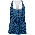 thumbnail image 1 of Débardeur Dos Nageur pour Femmes à Imprimé Guépard Bleu Partout, 1 of 1