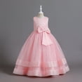 thumbnail image 2 of Robes Fille Robe de Cérémonie Fille Robe Rose Fille Robe d'Anniversaire Fille Robes Filles Taille Mode Filles, 2 of 5