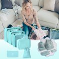 thumbnail image 3 of Ovzne Sac de Voyage 6 Pcs Sac de Rangement Multifonctionnel 6 Pcs en Liquidation, 3 of 4
