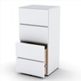 thumbnail image 3 of Nexera Blvd 3-Drawer Filing Cabinet, White, 3 of 6