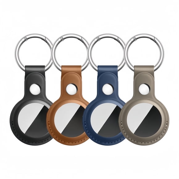 CNKOO Set of 4 Air Tags Keychains Air Tag Case Luggage Air Tags Equipped with Metal Luggage Clips And Key Rings for Keys And Pets. ZZZ
