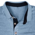 thumbnail image 3 of Besolor Men's Short Sleeve Golf Shirts Casual Button up Athletic Work Business Collared Lightweight Tops Blouse, 3 of 3