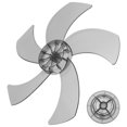thumbnail image 4 of Replacement Fan Blade Standing Pedestal Fan Repair Part Plastic Floor Fan Blade, 4 of 6