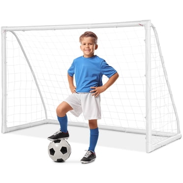 Costway But de Soccer Portable pour Enfants 6 Pi x 4 Pi, Installation Rapide pour l'Entraînement de Soccer dans la Cour Arrière