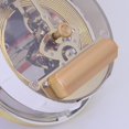 thumbnail image 4 of 4" Dial Round Clock Insert ,Repair Accessories , Rim ,Roman Numeral , Clock Mechanism, DIY Retro Style Silent Gallbladder for School 10, 4 of 7