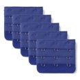 thumbnail image 1 of INSPIRE CHIC Rallonges de Soutien-Gorge pour Femmes à 3 Crochets 3 Rangées Bretelle de Soutien-Gorge Extensible Boucle Crochets Bande de Soutien-Gorge Bleu Royal 5, 1 of 5