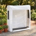 thumbnail image 2 of Gazebo Penguin Log Shelter In White, 2 of 18