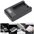 thumbnail image 4 of Portable Battery Charger SEIVI  E12  Camera Battery LCD Charging Display USB Intelligent Desktop Chargers For   100D   M   M2   M10 Single Slot, 4 of 8