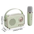 thumbnail image 2 of Sentmoon Gadgets Électroniques Microphone Haut-Parleur Bluetooth Maison Extérieur Chanson Portable Système de Son Rétro Gadgets Électroniques Aubaines du Jour, 2 of 2