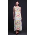 thumbnail image 4 of Bimba Robe Longue Sans Manches à Bretelles Spaghetti Imprimée Teinture sur Nœuds en Rayonne pour Femmes - Moyen, 4 of 4