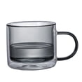 thumbnail image 2 of Dvkptbk Colorful Glass Cups Double-Layered Colored Glass Cup Home Essentials, 2 of 5