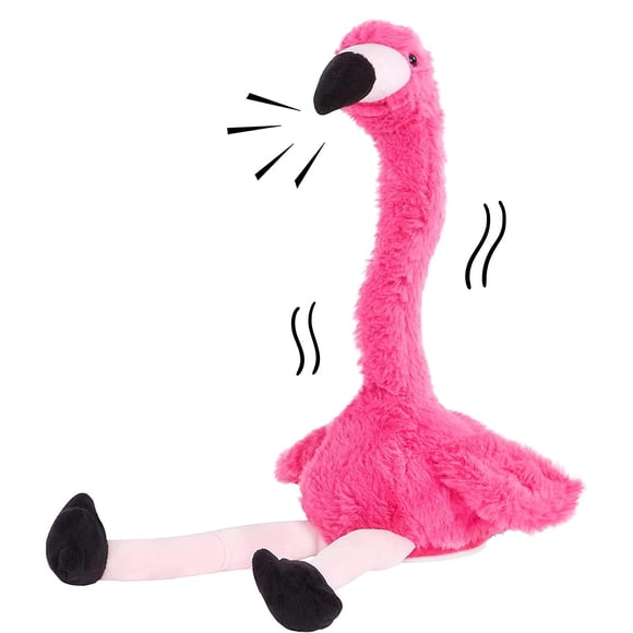 Animal Toys Flamingo Plush Dancing Toy Electric Flamingo Stuffed Toy Flamingo Plush Dancing Toy Electric Flamingo Stuffed Toy Talks And Dancing Animal Toys Git For Kids
