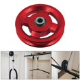 thumbnail image 4 of Aluminium Alloy Bearing Pulley Wheel Replace for Gym Equipment Part Cable Machine - Red, 95mm, 4 of 8