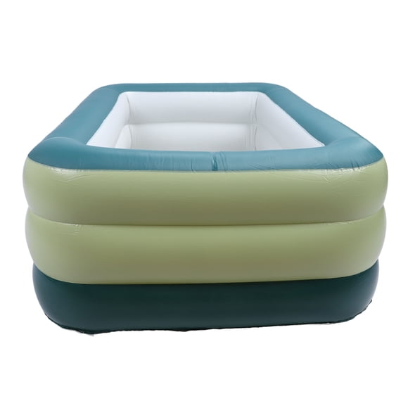 Piscine Gonflable pour Enfants et Adultes, Piscine Gonflable Piscine Familiale pour Cour Arrière Extérieure Jardin Fête Aquatique d'Été