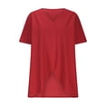 thumbnail image 4 of Plebaso Womens Plus Size Cardigan Short Sleeve Summer Cardigans Open Front Casual Blouses with Pockets, 4 of 7