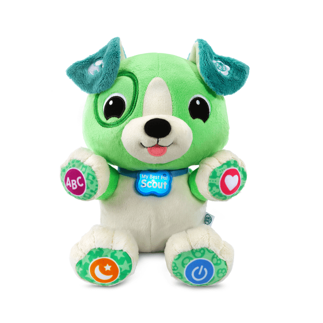 LeapFrog My Best Pal Scout Interactive Baby Learning Plush Toy - French Version, 6+ Months