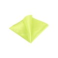 thumbnail image 1 of INSPIRE CHIC Men's Pocket Squares Solid Color Handkerchiefs for Wedding Party Bright Yellow, 1 of 4