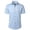 Blue, variant on Pisexur Men's Dress Shirts Short Sleeve Mens Shirts Solid Formal Button Down Shirts for Men Classic Wrinkle Free Stretch Going Out Tops Soft Business Casual Mens T-Shirts S-4XL Purple
