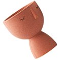 thumbnail image 2 of Ceramic Planter Pot Small Desktop Flower Planter Ceramic Plant Pot Abstract Flower Pot, 2 of 9