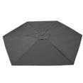 thumbnail image 2 of 9ft 6 Ribs Umbrella Replacement Canopy Garden Patio Market Table Outdoor Deck Umbrella Replacement Canopy Cover 6 Colors (Canopy Only), 2 of 9