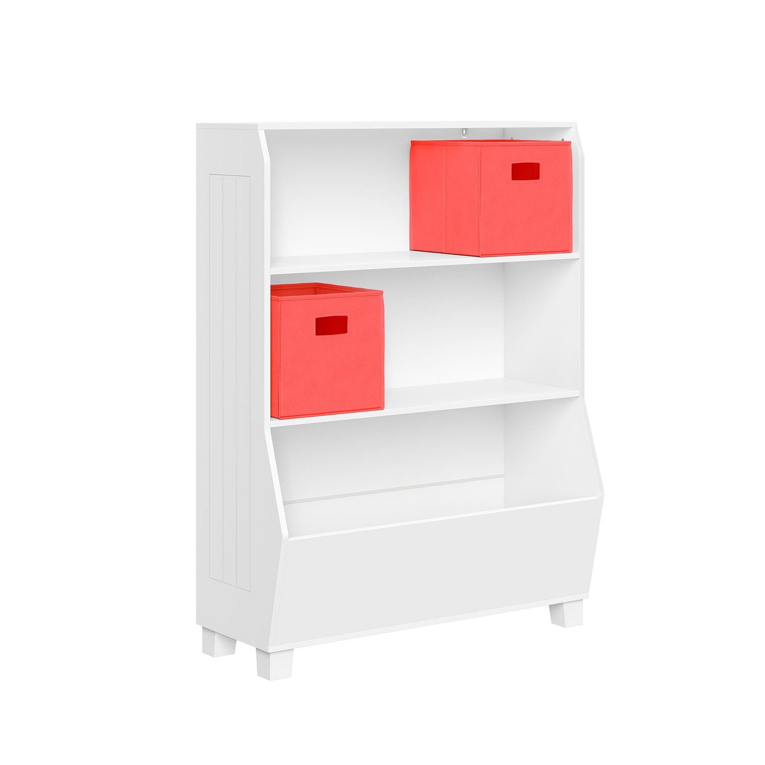 Bibliothèque pour enfants de 23 po avec unité de rangement pour jouets