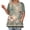 5-Green, variant on Xdegoge Plus Size Short Sleeve Tops Loose Fit,Solid Fashion Oversized T Shirts ,Round Neck Beach Blouse 2025 Vacation Loose Fit,New Clothing 2025,Blusas Elegantes Para Mujer,My Orders Purple XL