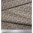thumbnail image 2 of Soimoi Polyester Crepe Fabric Scientific Lab Equipments Education Theme Print Fabric by The Yard 42 Inch Wide, 2 of 3