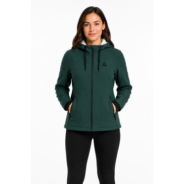 Reebok Women's Softshell Jacket with Sherpa-lined Hood, Sizes XS-XXL