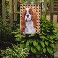 thumbnail image 2 of Carolines Treasures SC9232GF 15 x 15 In. Cavalier Spaniel Fall Leaves Portrait Flag- Garden Size, 2 of 3