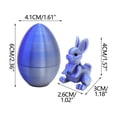 thumbnail image 3 of Easter Egg Fidget Toy, Mystery Rabbit Reveal, Calming Stress Relief Fidget for Kids and Adults, Portable Surprise Egg Keepsake, 3 of 7